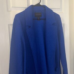 Tahari Royal Blue Long Jacket